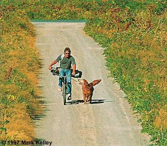 Biking the country roads of Gustavus  – Image 2003