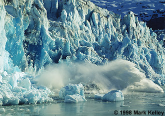 Calving Lamplugh Glacier, Glacier Bay National Park, Alaska  – Image 2007