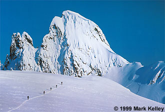 Cross-Country skiing, Split Thumb, Juneau Ice Field, Juneau, Alaska  – Image 2038