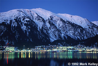 Wintery Evening, Juneau, Alaska  – Image 2040