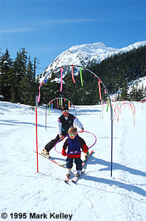Ski lessons, Eaglecrest Ski Area, Juneau, Alaska  – Image 2044