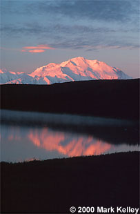 Mt. McKinley reflecting in Wonder Lake, Denali National Park, Alaska  – Image 2061