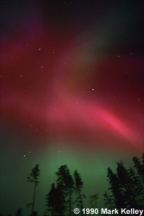 Northern Lights over Douglas Island, Juneau, Alaska  – Image 2097