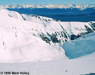 Heli-skiing, Chilkat Mountains, Alaska  – Image 2100