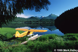 Float Plane at Auke Lake, Juneau, Alaska  – Image 2118