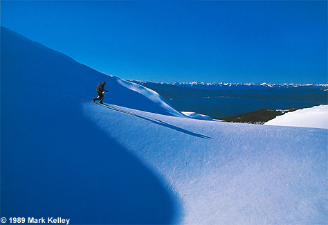Skiing the backside of Eaglecrest Ski Area, Juneau, Alaska  – Image 2235