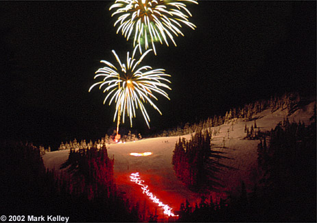 Fireworks, Eaglecrest, Alaska  – Image 2241