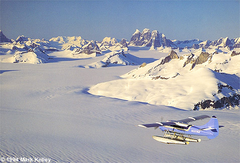 Float Plane over Juneau Icefield, Juneau, Alaska  – Image 2248