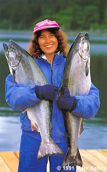 King Salmon Catch, Juneau, Alaska  – Image 2275