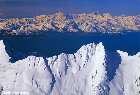 Beartrack Mountains and Fairweather Range, Glacier Bay National Park, Southeast Alaska  – Image 2290