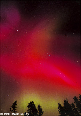 Red Northern Light, Juneau, Alaska  – Image 2340