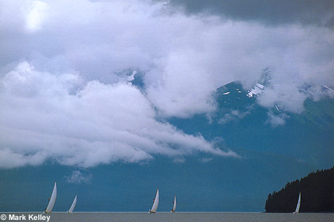 Sailboats, Auke Bay, Juneau, Alaska  – Image 2356