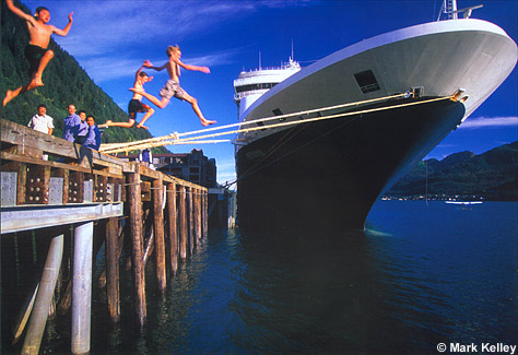 Juneau Docks, Southeast Alaska  – Image 2366