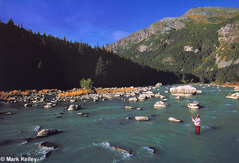 Chilkoot River Fly Fishing, Haines, Southeast Alaska  – Image 2370