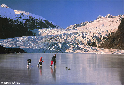 Mendenhall Glacier, Mendenhall Lake, Juneau, Southeast Alaska  – Image 2394
