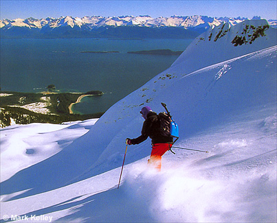 Skiing, Chilkat Mountians  – Image 2396