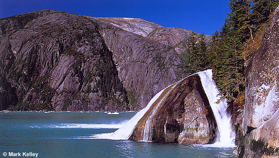 Icy Falls, Tracy Arm, Alaska  – Image 2475
