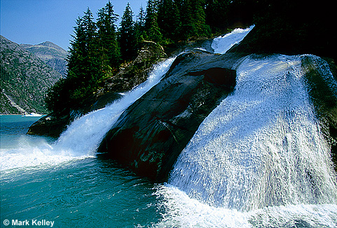 Icy Falls, Tracy Arm, Alaska  – Image 2523