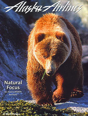 July 2007 Cover of Alaska Airlines Magazine  – Image 2526