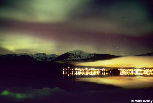 Northern Lights, Douglas, Douglas  Island, Alaska  – Image 2542