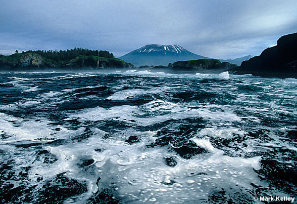 St Larazia Island and Mt Edgecumbe, Sitka Sound, Alaska  – Image 2580