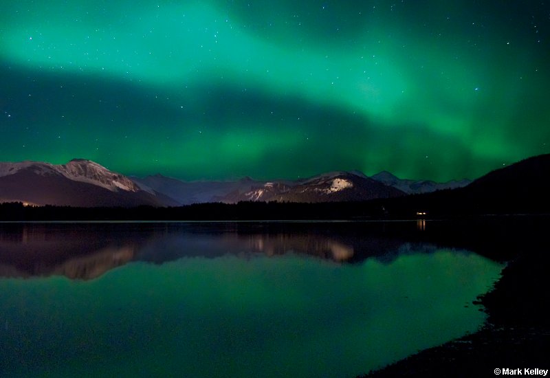 Northern Lights, North Douglas, Juneau, Alaska  – Image 2645