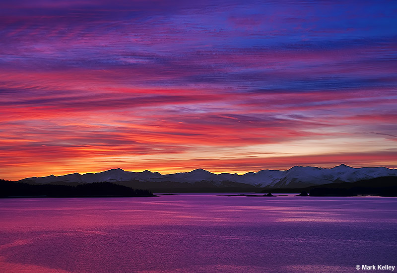 Sunset, Auke Bay, Juneau, Alaska  – Image 2691