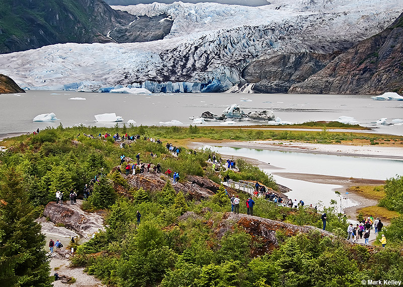 Photo Point, Mendenhall Glacier, Juneau, Alaska.  – Image 2741