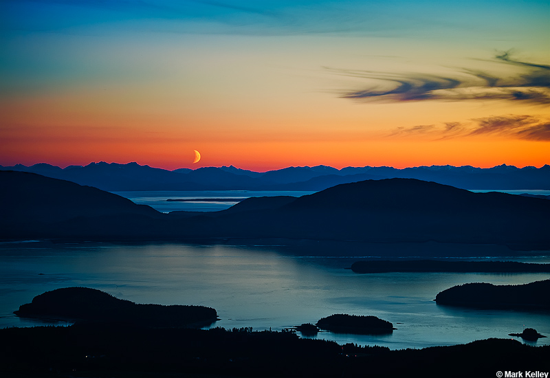 Sunset over Icy Strait, Alaska  – Image 2799