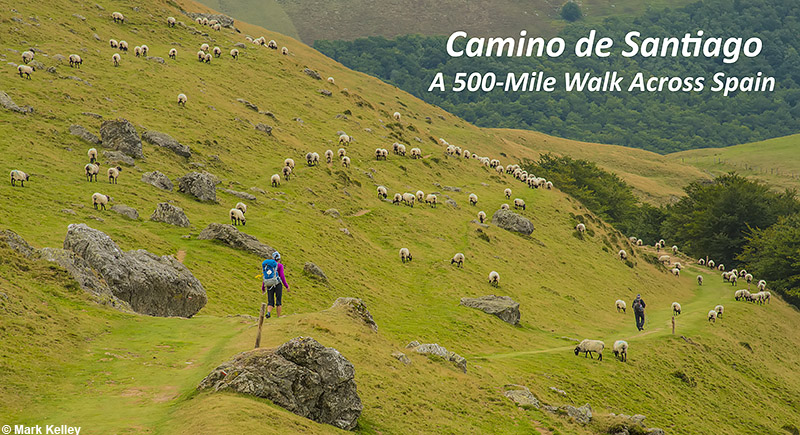 Camino de Santiago, France, Hiking over the Pyrenees  – Image 2819