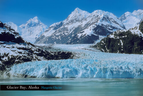 Margerie Glacier, Glacier Bay National Park, Alaska - Postcard PC104