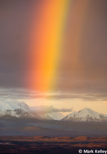 Rainbow, Muldrow Glacier, Alaska Range, Denali National Park, Alaska – Image #2911