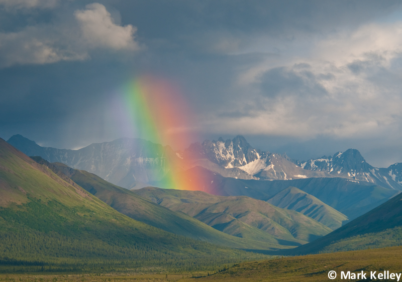 Rainbow, Alaska Range, Denali National Park, Alaska – Image #2910