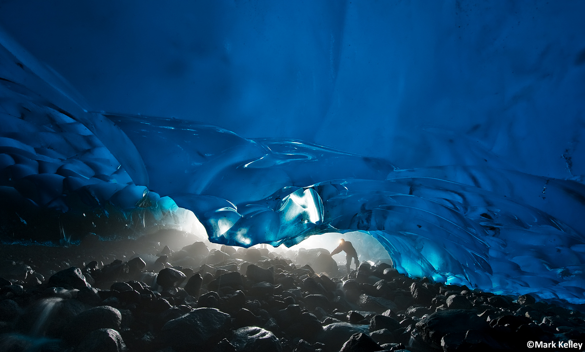 Ice Cave, Mendenhall Glacier, Alaska  #3004