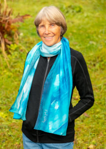 glacier blue dream scarf