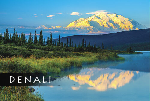 Denali and Wonder Lake - Magnet