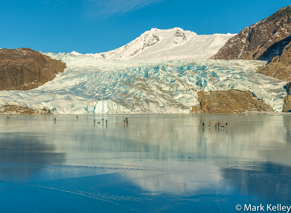 Mendenhall Glacier and Lake, Juneau, Alaska #3091