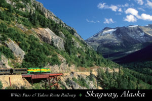 White Pass & Yukon Route Railway, Skagway – Alaska  – Postcard PC110