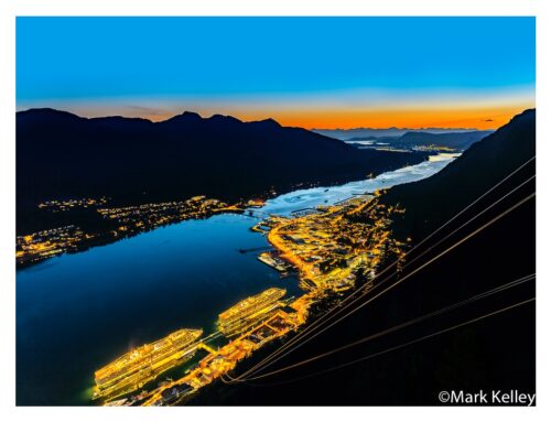 Juneau Sunset - Note Card 986