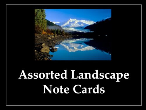 Alaska Landscapes - Assorted Note Cards - 1 Dozen