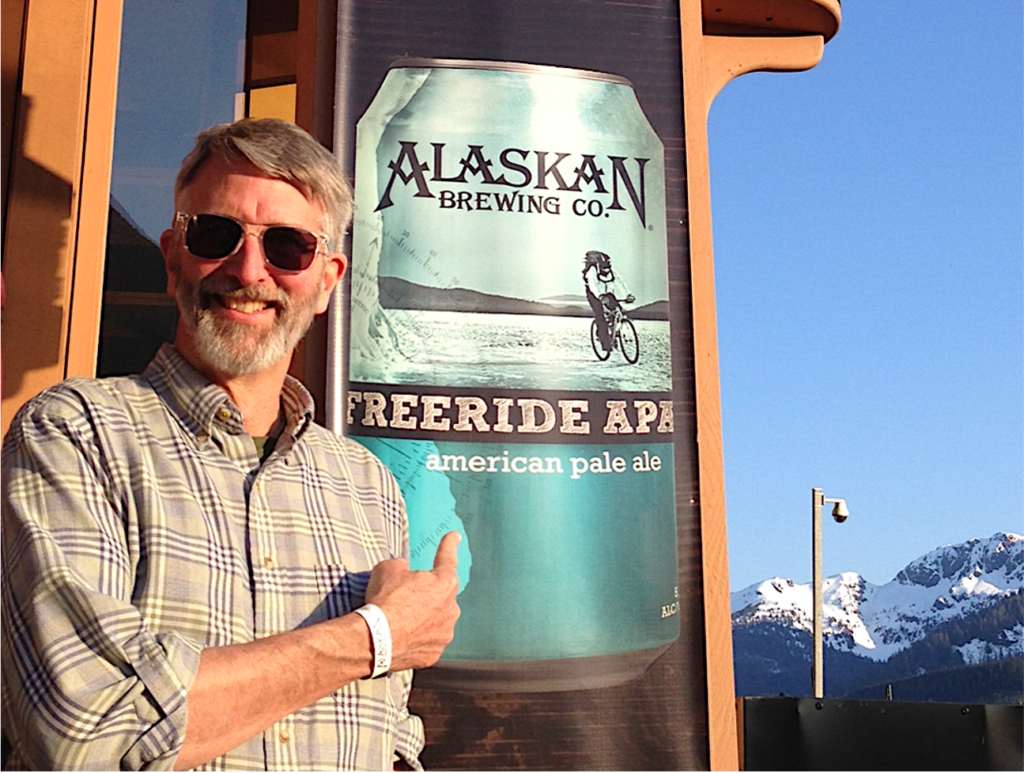 Alaskan Beer Label, Juneau, Alaska #3375