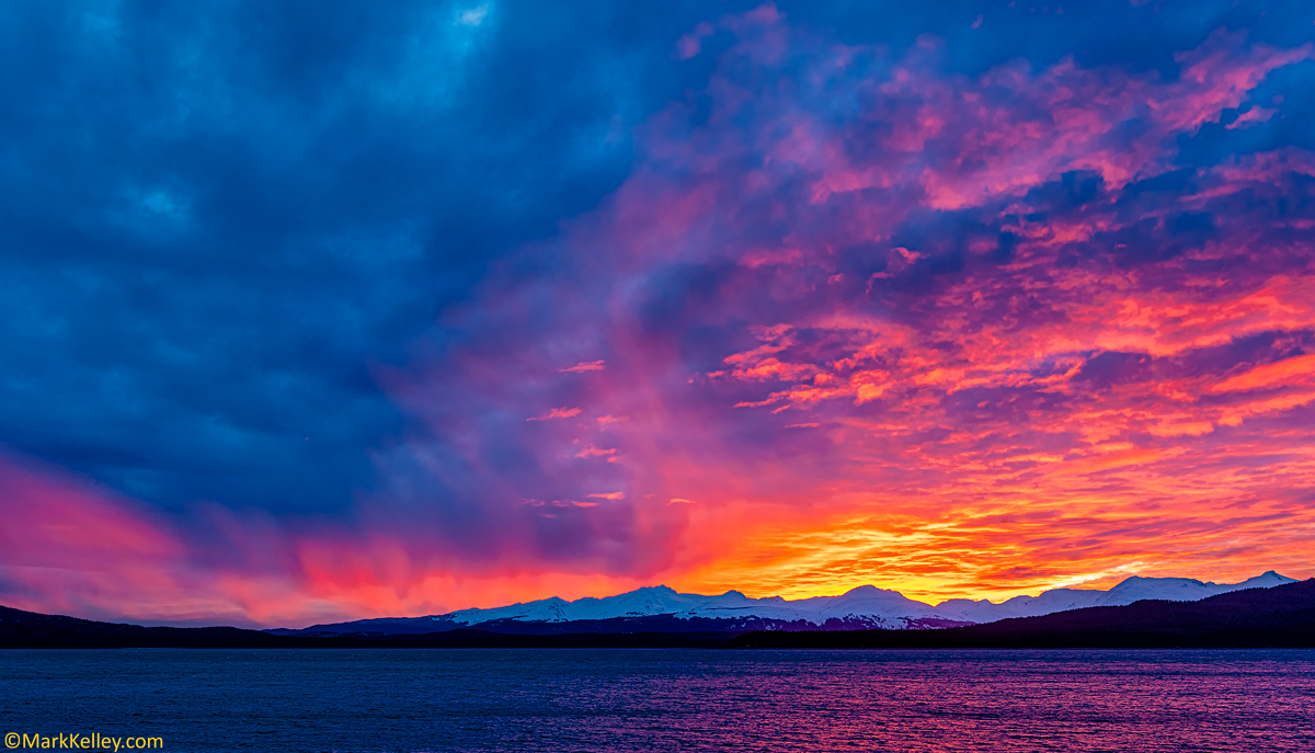 Sunset, Juneau, Alaska #3390