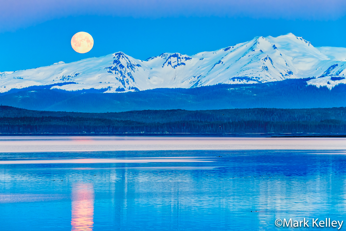Full Moon, Juneau, Alaska #3393