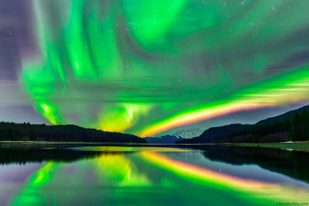 Northern Lights, Echo Cove, Juneau, Alaska #3391