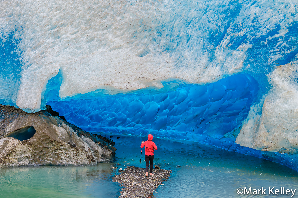 Ice Cave, Mendenhall Glacier, Juneau, Alaska #3398