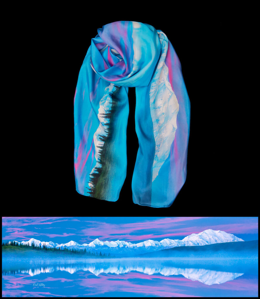 Denali Dream Scarf, Denali, Alaska