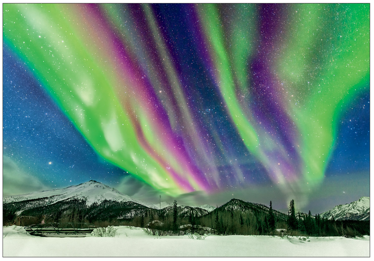 Northern Lights Juneau Alaska Image 2899 Mark Kelley