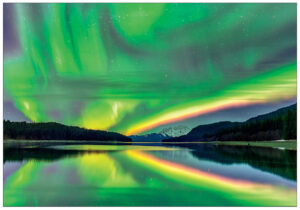 Aurora Reflections – Note Card 990