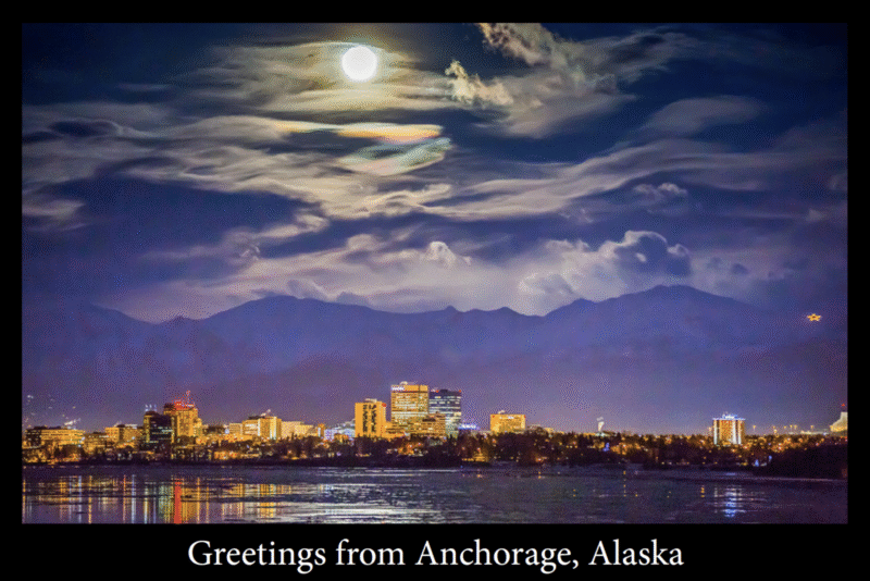 Anchorage, Alaska - Postcard PC2310