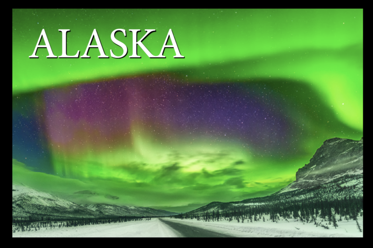 Aurora and Dalton Highway – Postcard PC2322